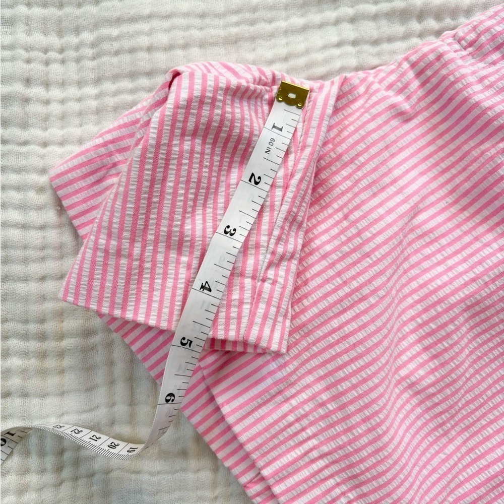 Lilly Pulitzer Pink Seersucker Shorts - Picture 7 of 10